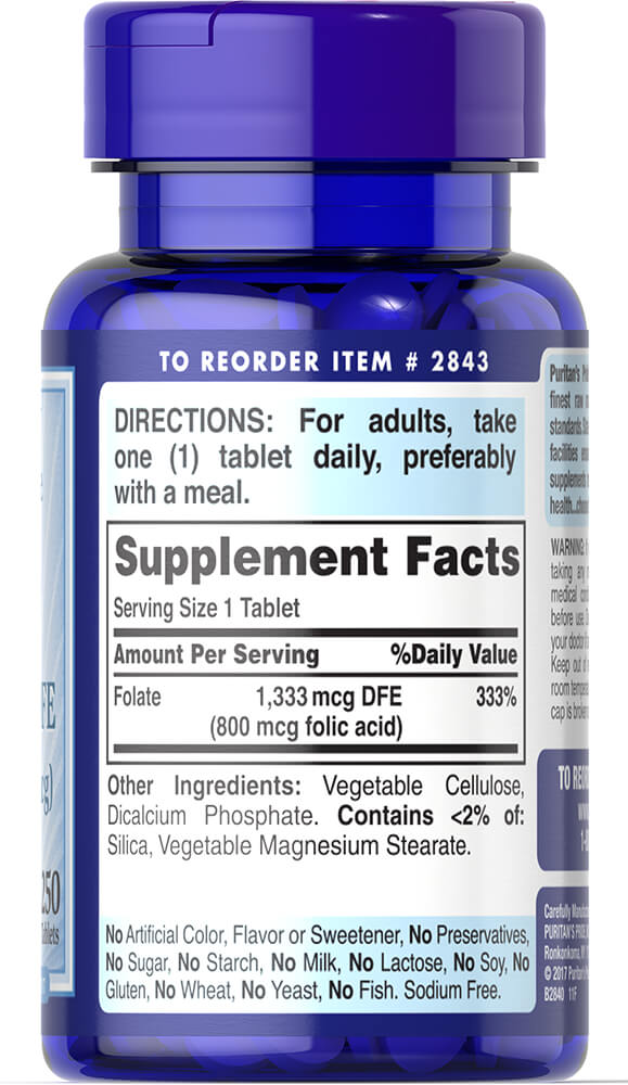 Vitamina B-9 Ácido Fólico