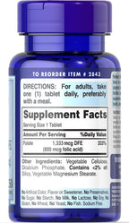 Vitamina B-9 Ácido Fólico