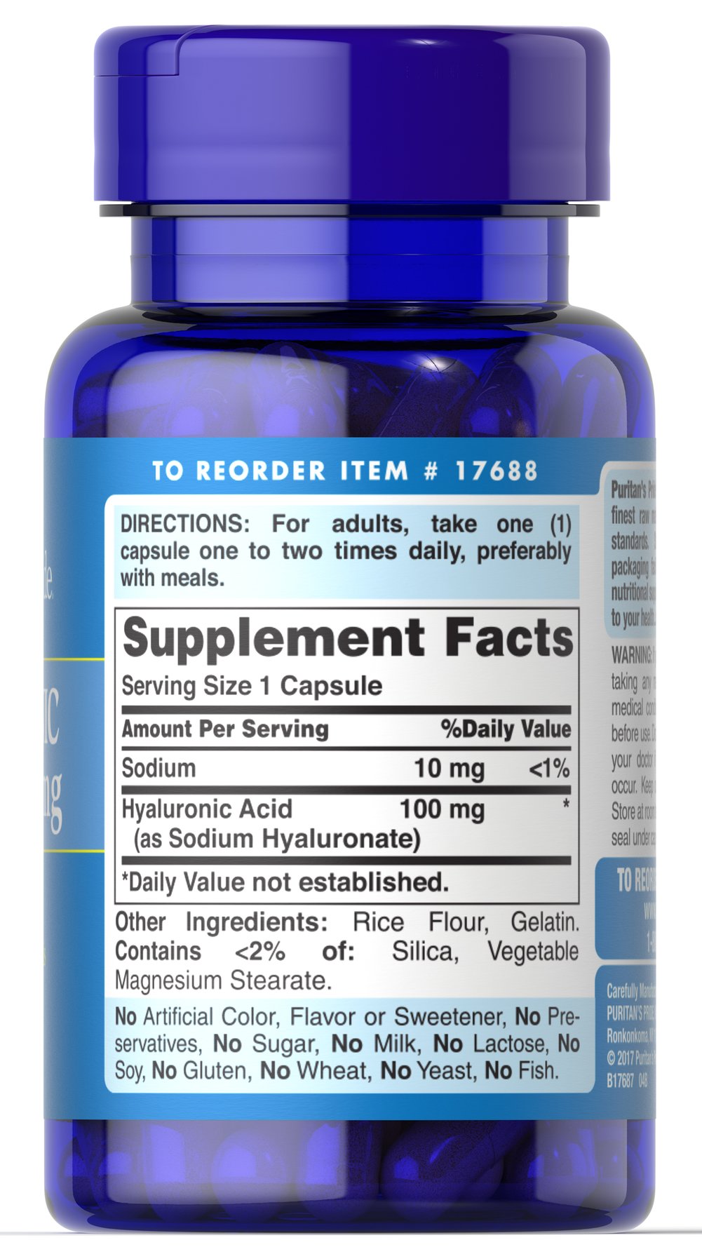 Acido Hyalurónico 100mg