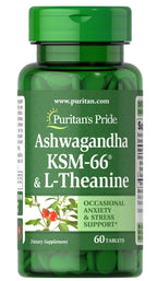 Ashwagandha KSM-66® & L-Theanina