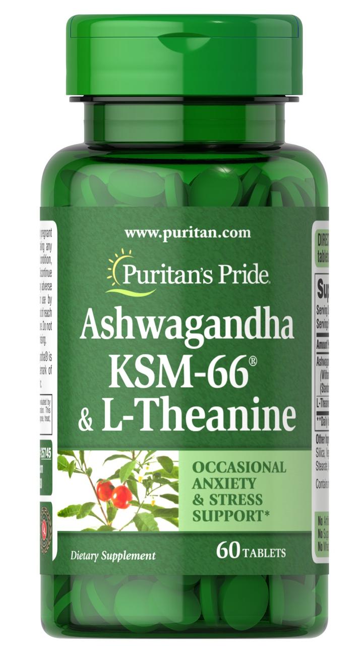 Ashwagandha KSM-66® & L-Theanina