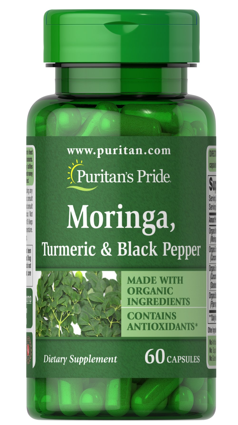 Moringa, Curcuma y Pimienta Negra