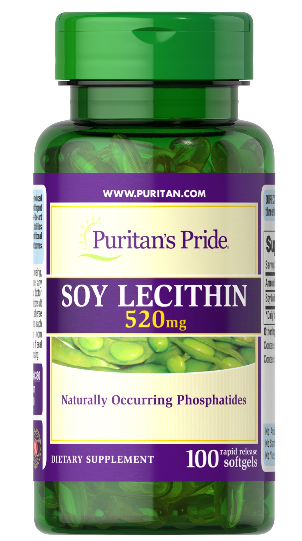 Lecitina de soja 520mg