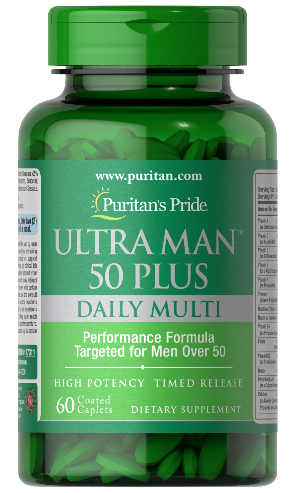 Multivitaminas Ultra Hombre +50 años