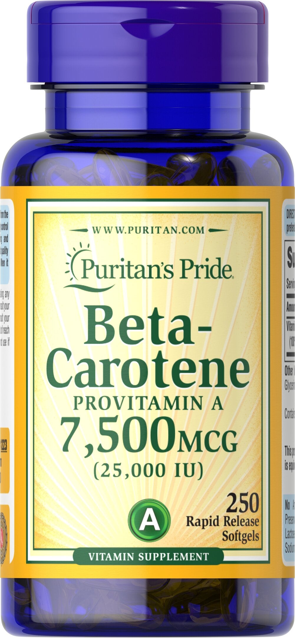 Pro-Vitamina A (Beta-Caretone)
